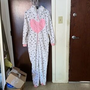 Women’s one piece pajamas with hood and a tail 💋💋💋